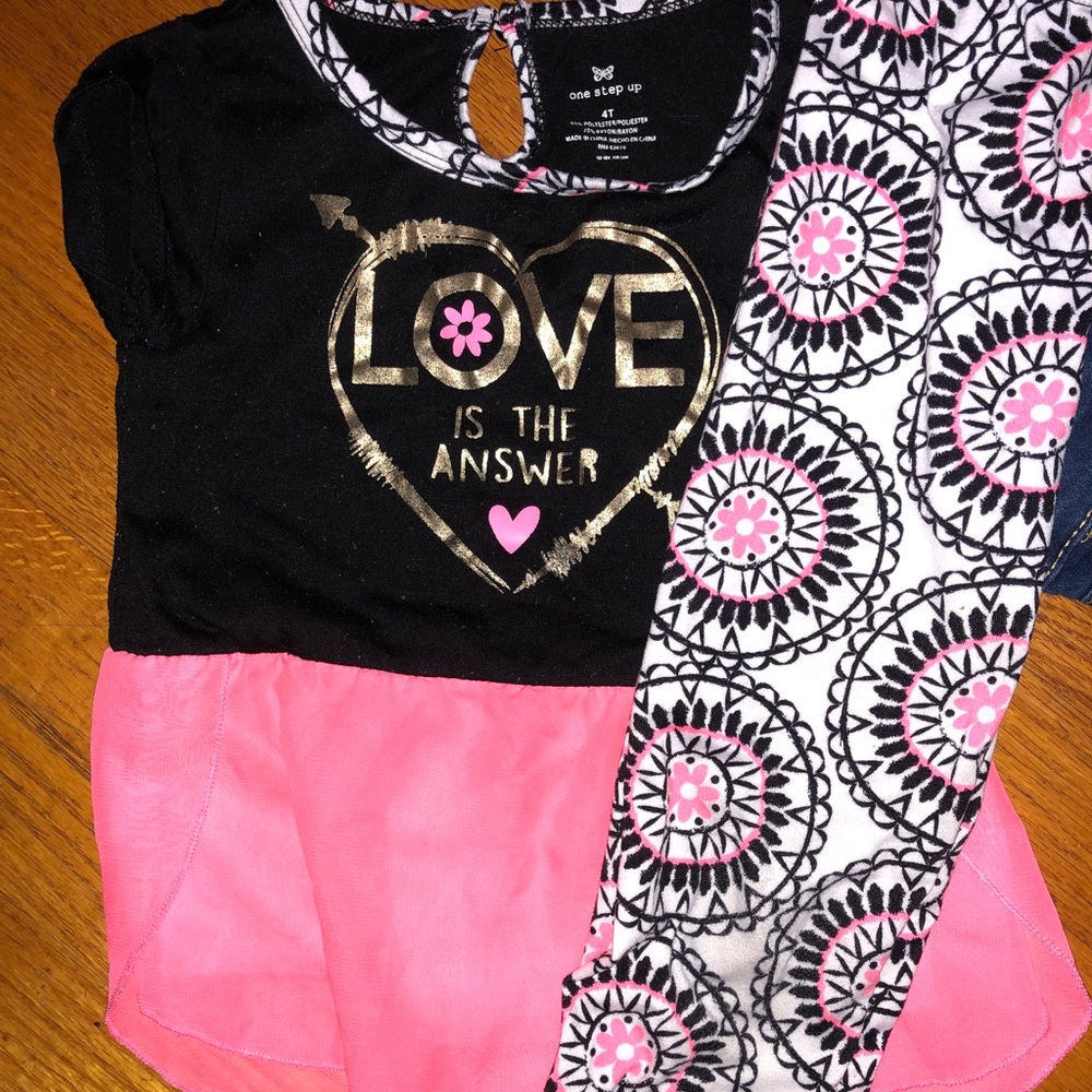 4T girls outfit